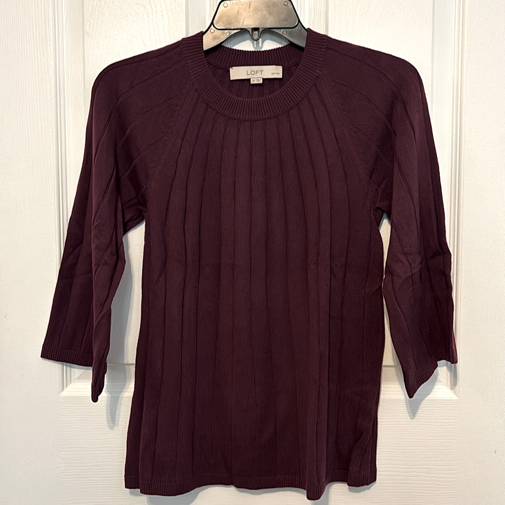 Loft 3/4 Bell Sleeve Sweater